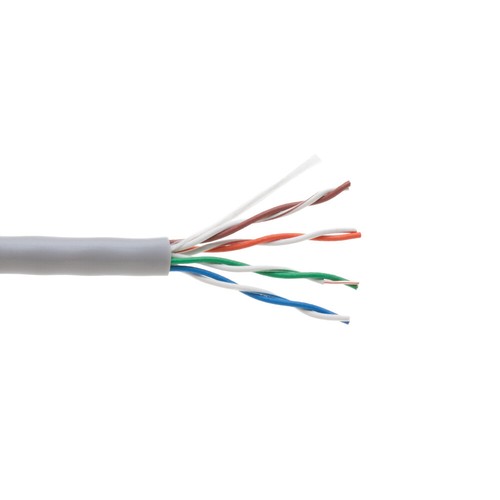 1000/500F FT CAT5e Cable Solid Network Wire White Blue Gray Black Cat5 Ethernet - Picture 9 of 11