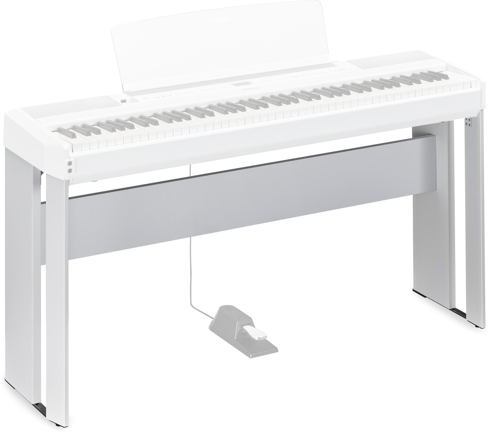 Yamaha L515 Stand for P-515 Digital Piano - White