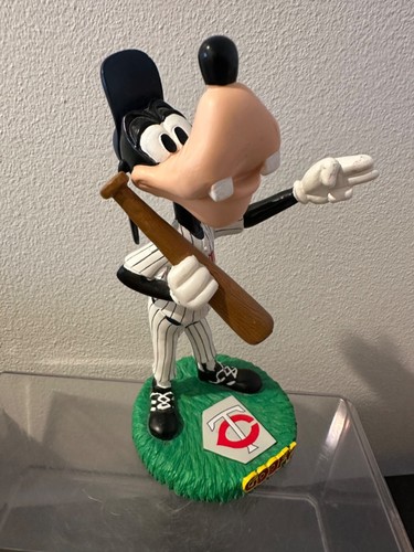 SELTENE Minnesota Zwillinge MLB Disney Goofy Bobble Doppel Bobblehead
