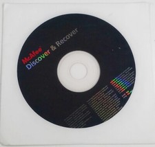 McAfee Discover and Recover CD-ROM Software 10.0 2005 Installation Disc Only