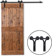 4-20FT Sliding Barn Door Hardware Closet Track Kit for Single/Double/Bypass Door