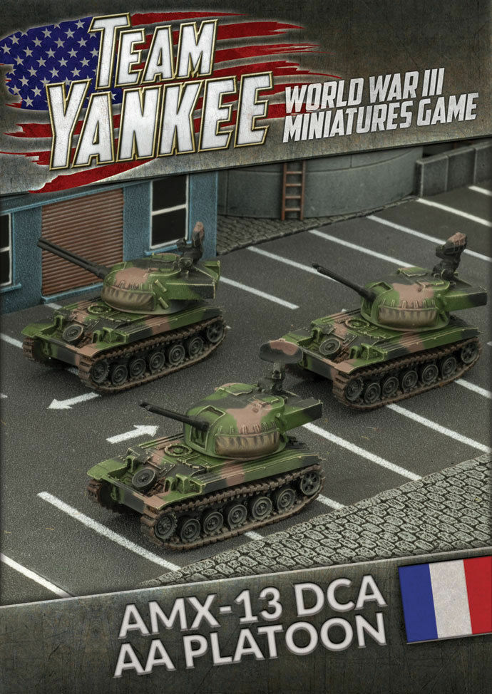 Пламя войны TFBX07 Team Yankee Французский взвод AMX-13 DCA AA на фронте 7890₽