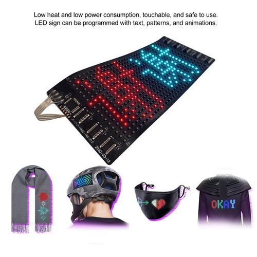 Scrolling LED Sign Programmable Flexible Color Display Screen 5V For Advertising - Picture 15 of 24