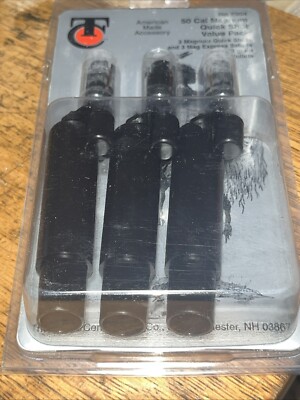 T/C Thompson Center .50 Cal Magnum Quick shot Value 3 Pack Reloading Tube-Empty