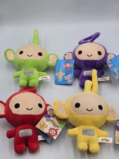 Set of 4 Teletubbies Plush toy 7" Super Soft Lala Tinky Winky Po Dipsy NEW