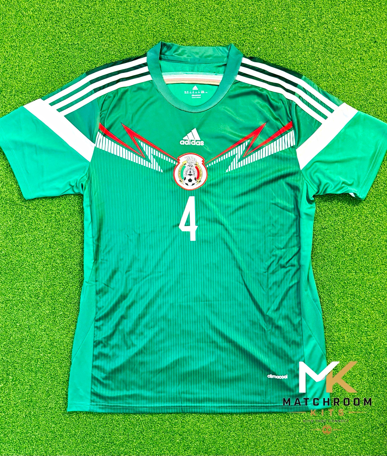 2014 Mexico R. Marquez #4 Soccer Jersey Men’s 2XL
