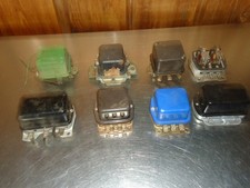 8 Vintage Voltage Regulator Lot Delco Remy 6-volt 12-volt Tractor John Deere