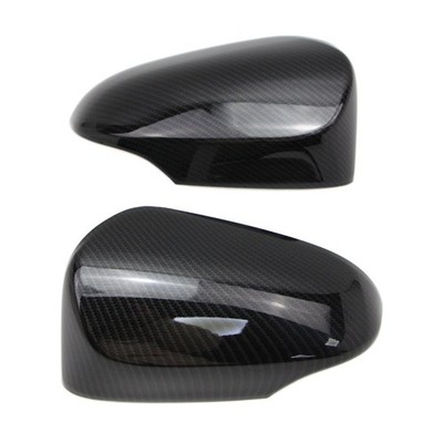 Side Wing Mirror Cover Trim for Toyota C-HR CHR 2017-2021 Carbon Fiber Style