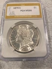 1879 S Morgan Silver Dollar MS66