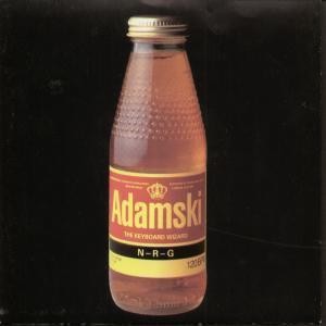 Adamski Nrg 7"" vinyl UK MCA 1989 SILVER INJECTION LABEL DESIGN / pic sleeve