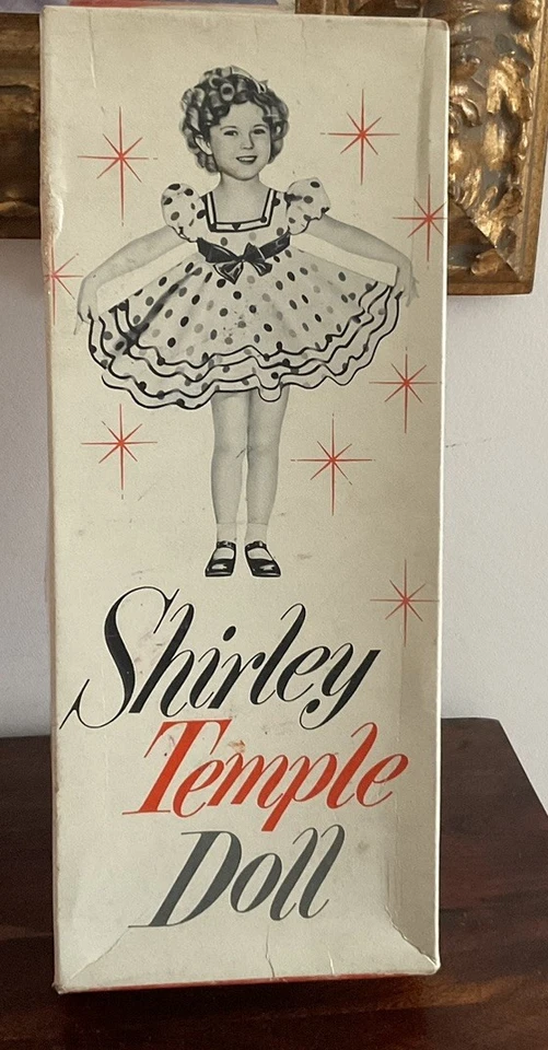Preciosa muñeca Shirley Temple 1957 Ideal, vinilo 12" modelo #9500 en caja Foto 2 de 4