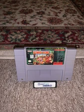 Donkey Kong Country (Super Nintendo Entertainment System, 1994) SNES Tested