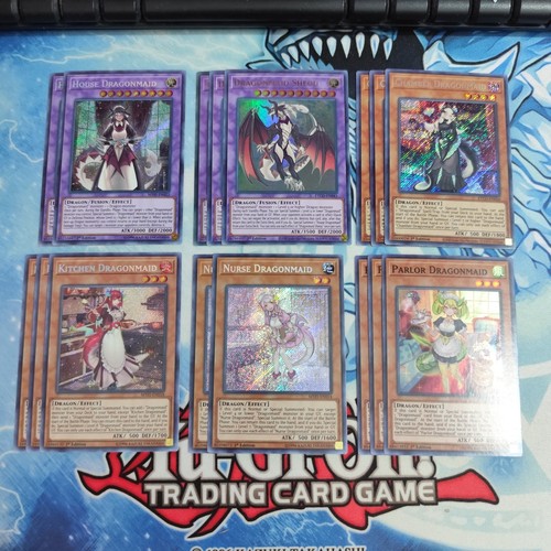 dragonmaid yugioh deck Yu Gi Oh Cards Complete Core – 60 Cards Ultra Rare – Yu-Gi-Oh! TCG 1st Edition Deck You can negate the activation Ships immediately! Dragon Rosa de]