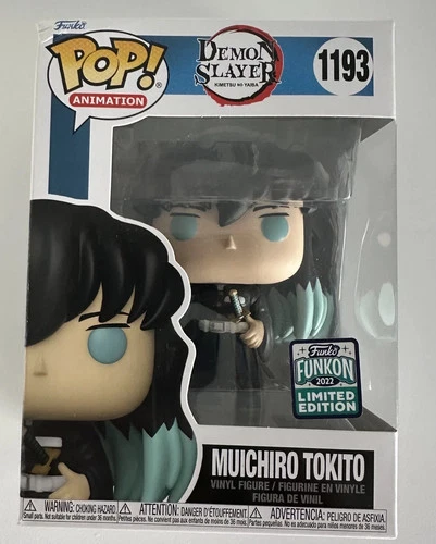 Funko Pop! Demon Slayer Muichiro Tokito #1193 - 2022 Funkon Limited 002 - 05