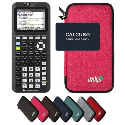 TI-84 Plus CE-T Python Edition inkl. Schutztasche Pink - Grafikrechner