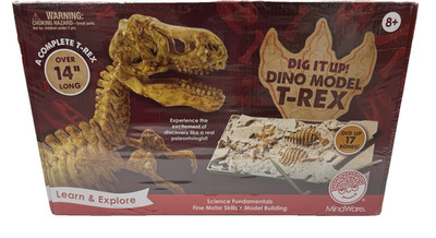  MindWare Dig It Up! Tyrannosaurus Rex 3D Skeleton 