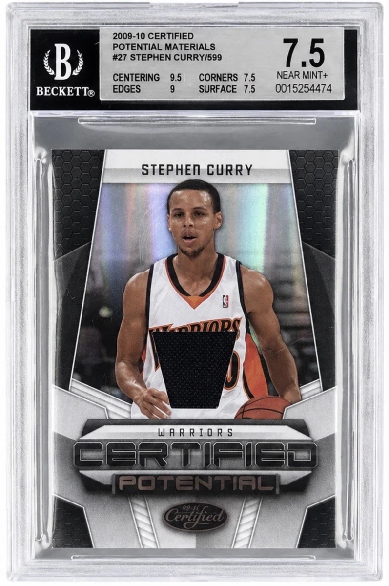 Stephen Curry Original Basketball Trading Cards Sports Memorabilia