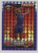 2024-25 Topps Chrome Purple Geometric Refractor /129 Oso Ighodaro #184 1dm7