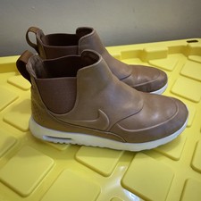 Nike Air Max Thea Mid Ale Brown Leather Chels...