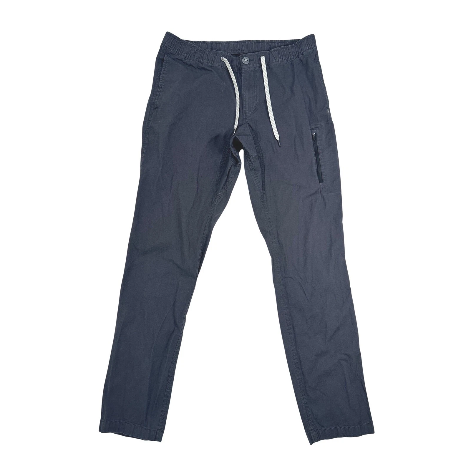 Vuori Ripstop Climber Pant Charcoal Grey Mens Large V412 Drawstring Jogger