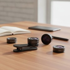 3 in 1 Phone Camera Lens Kit, 198  Fisheye Macro 120  Wide Angle, Clip-On