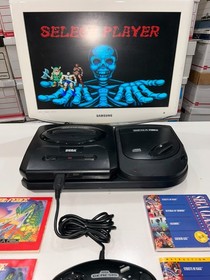 Sega CD Model 2 System with Sega Genesis Model 2 Console Bundle with 6 Games #3