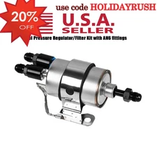 For C5 Corvette Fuel Pressure Regulator/Filter+6AN Fitting EFI LS Swap 58psi 4.8