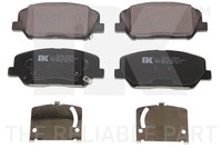 NK Bremsbelagsatz Scheibenbremse 223444 FüR Hyundai Veloster CEE KIA Cerato PRO