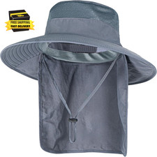 Sun Hats for Men Women Fishing Hat UPF 50 Breathable Wide Brim Bucket Hats Summ