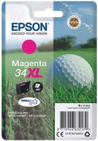 Epson Original 34XL Golfball Druckerpatrone Magenta 950 Seiten 10,8Ml