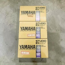 YAMAHA STUDIO ex 60 High Position cassette tape set of 3 rare NEW JP