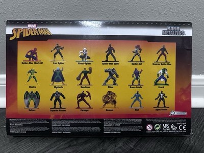 Marvel Spider-Man Nano MetalFigs 18-Pack (Series 7) by Jada Toys