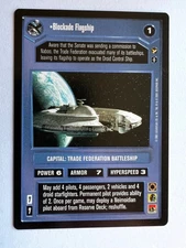 Star Wars CCG Theed Palace Blockade Flagship