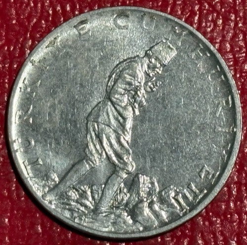A HIGH GRADE AU 1978 TURKEY 2 1/2 LIRE COIN-SEP656