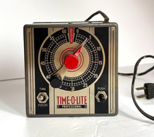 Vintage Time-O-Lite Professional P-49 Dark Room Timer Photography Analog