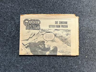 1970s High Times Underground Newspaper, Black Panther Party, Vintage Antique Co