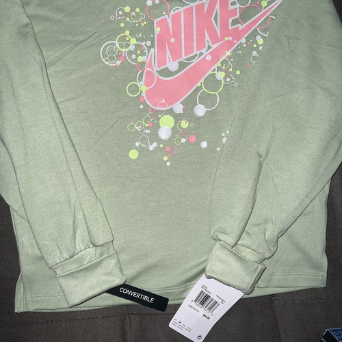 Nike® Girls Sz 6X Dream Chaser Pullover Hoodie HONEYDEW 🍈 MSRP$44.00 - Picture 6 of 10