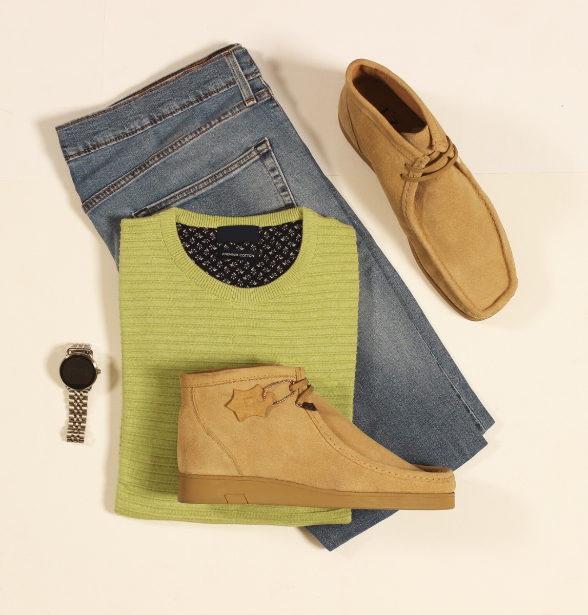 HAMARA JOE Mens Water Proof Suede Leather Desert CHUKKA  display picture 1