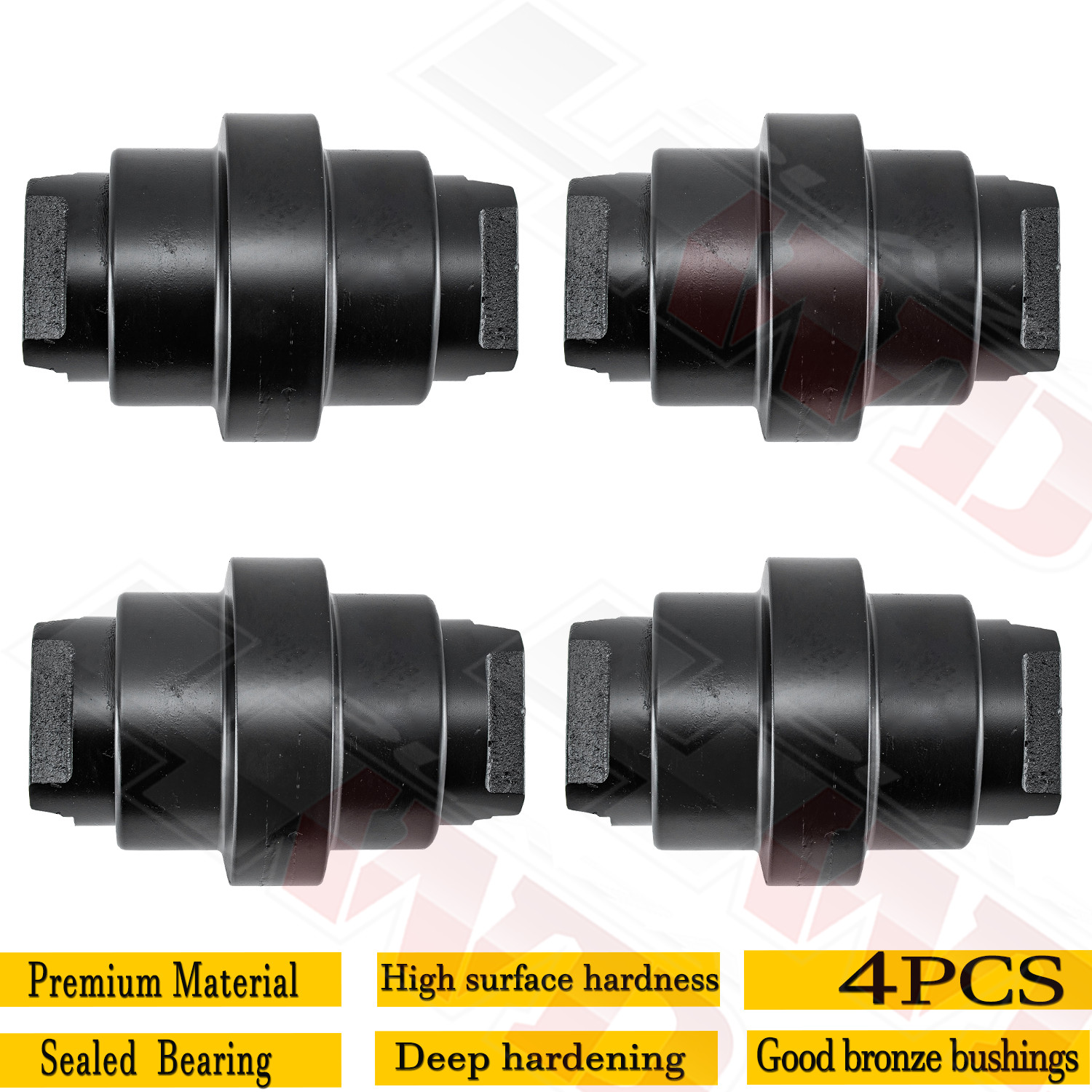 4x Bottom Roller For John Deere 50G Excavator Undercarriage Heavy Duty