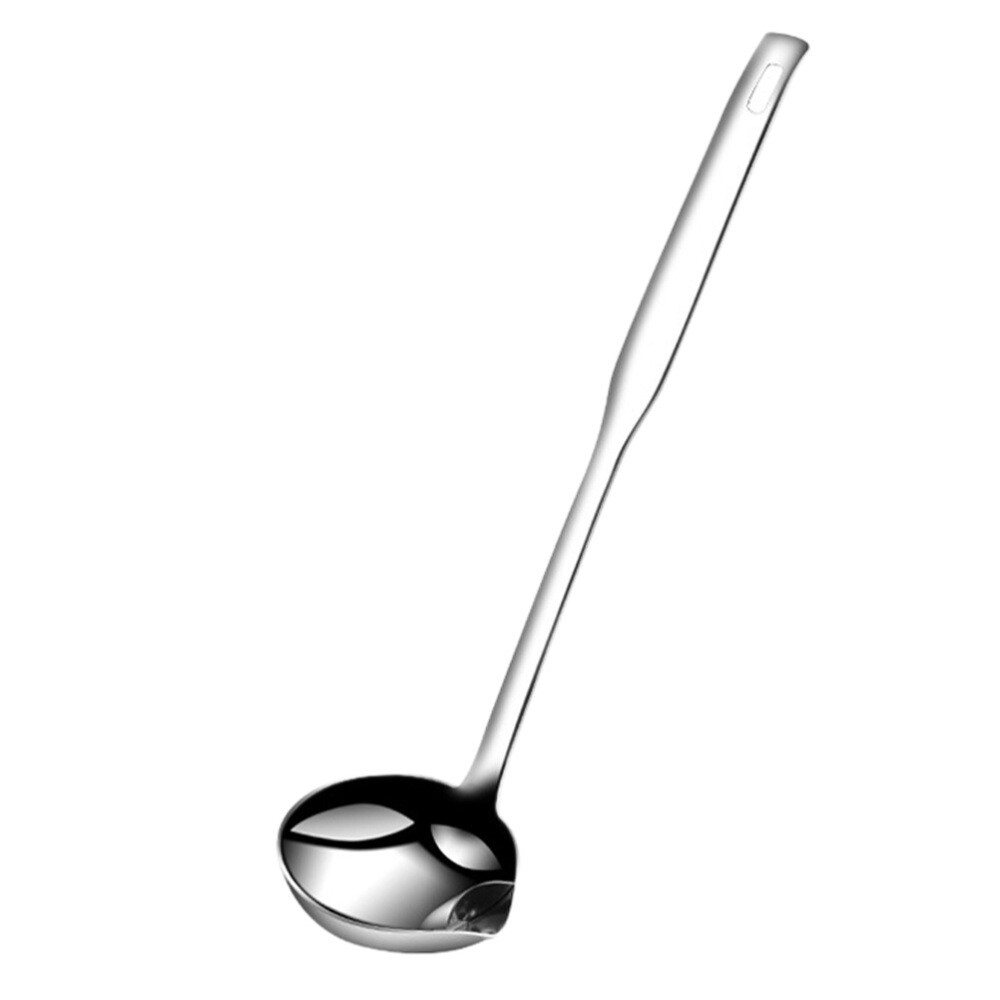 Grease Skimmer Slotted Spoon Ladle Stainless Steel Oil Filter