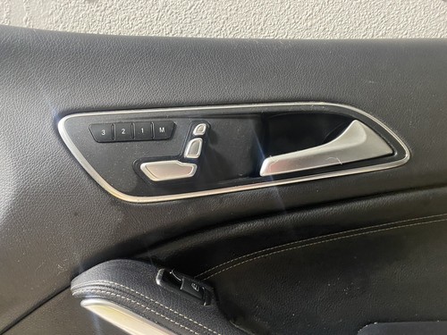 14-18 Mercedes W117 CLA250 Front Right Side Interior Door Trim Panel Cover Black - Picture 3 of 10