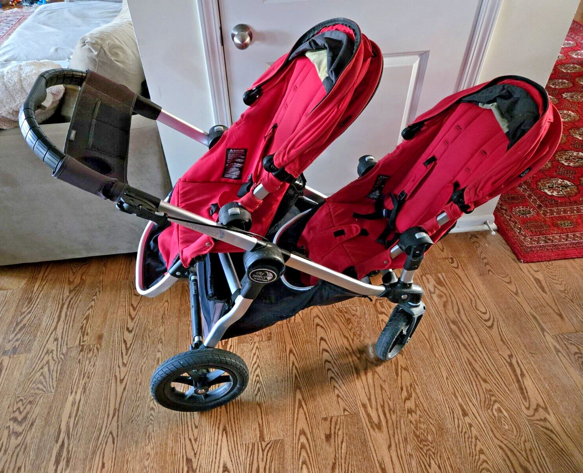 Preloved Baby Jogger City Mini Crimson City Select By Baby Jogger