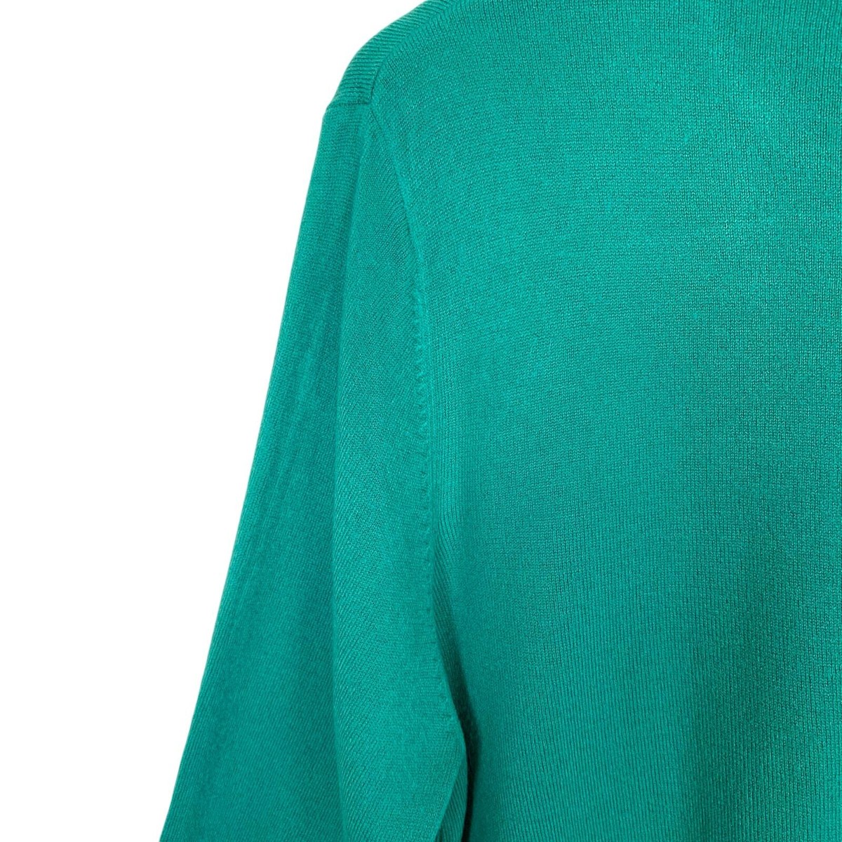 Primark Men's Size XL Classic Style Crew Neck Kelly Green Sweater View 3