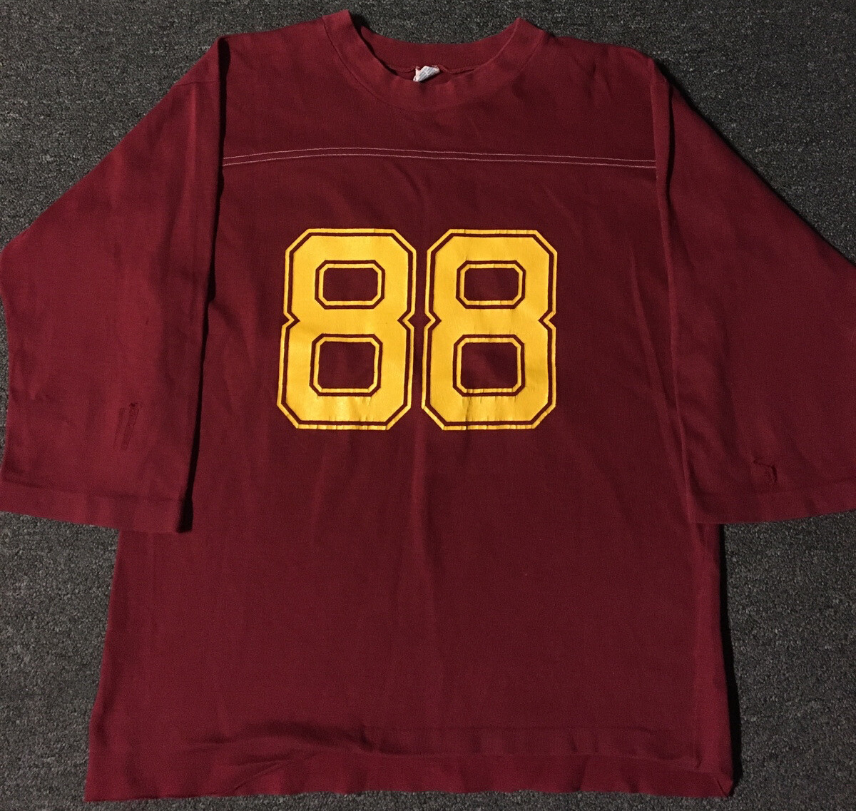 Vtg 80s Arizona State ASU Distress Jersey L XL USA College