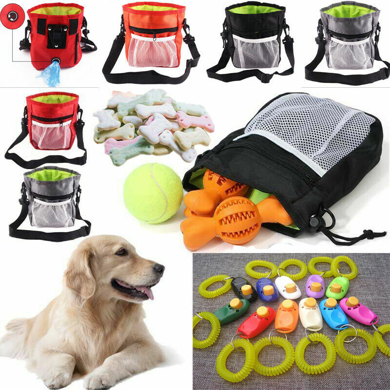 Dog Training Walking Pouch Waist Belt Snack Treat Storage Bag Poo