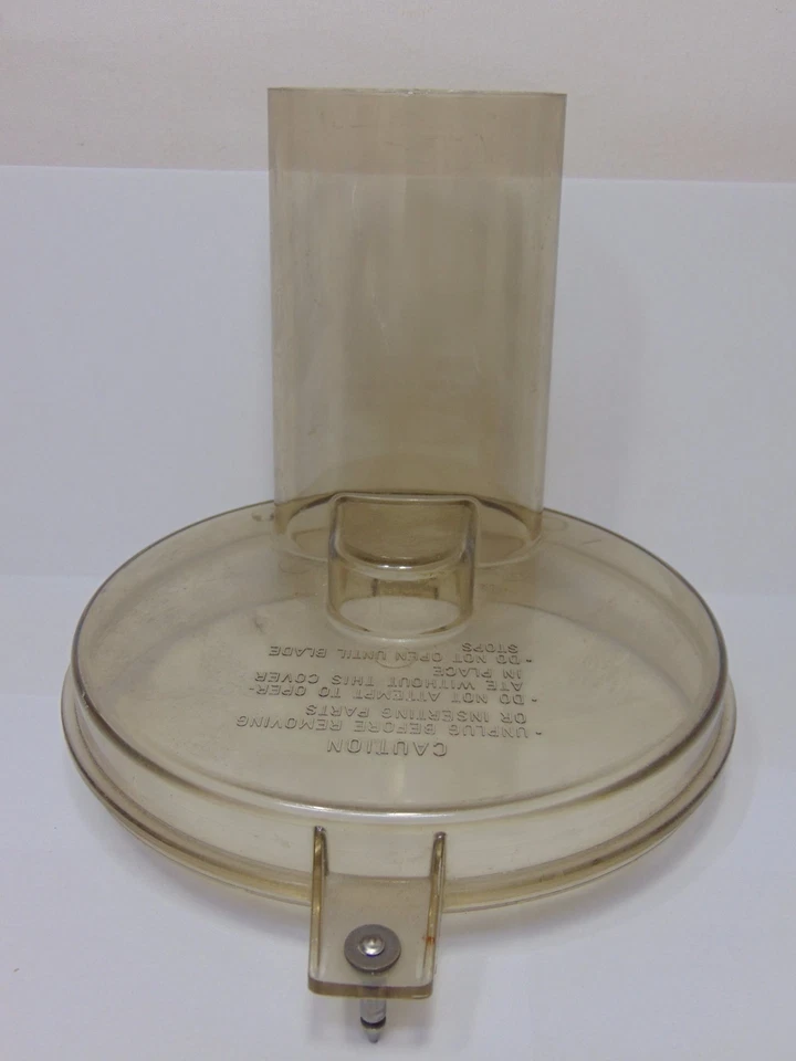 GENERAL ELECTRIC GE FOOD PROCESSOR D1FP1 REPLACEMENT PART WORK BOWL LID+PUSHER - Image 2 of 4