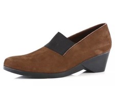 Arche Z2032 Eonon Women's Brown Nubuck Pumps Size US 10 / EUR 41