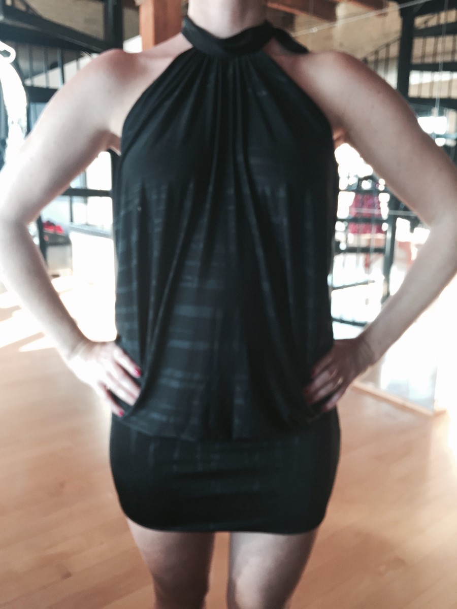 SYMPHONY Women's Sexy Black Open Side Mini Halter Dress Size Small NEW | eBay SYMPHONY Women's Sexy Black Open Side Mini Halter Dress Size Small NEW | eBay