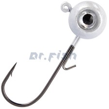 10pcs Round Eye Saltwater Swimbait Fishing Jig Heads Hooks Bass Pompano Striper