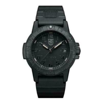 Luminox LEATHERBACK SEA TURTLE Gaint Black Dial Rubber Band Men Watch XS.0321.BO